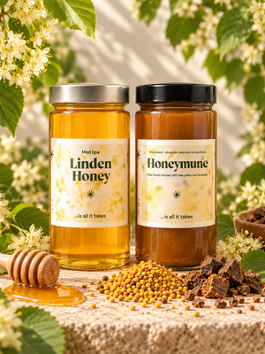 Autumn Honey Duo – Linden Honey & Honeymune - Ray Of Sunshine