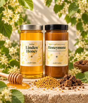 Autumn Honey Duo – Linden Honey & Honeymune - Ray Of Sunshine